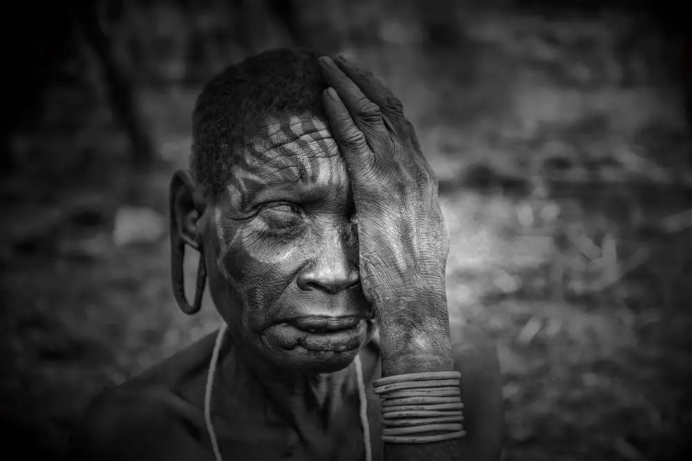 Yosifov, Svetlin: Woman from Mursi tribe