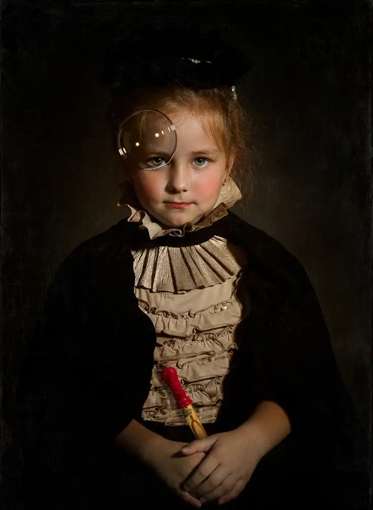 Melik-Nubarova, Svetlana: Portrait avec bulle