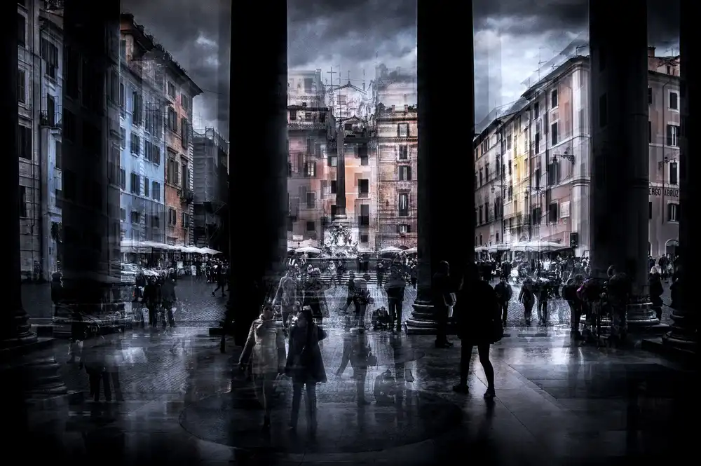 Quaglia, Nicodemo: Piazza della Rotonda - Řím