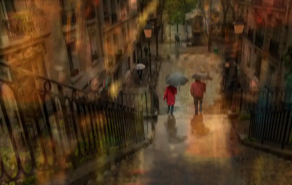 Ohlendorf, Anette: rain in Paris