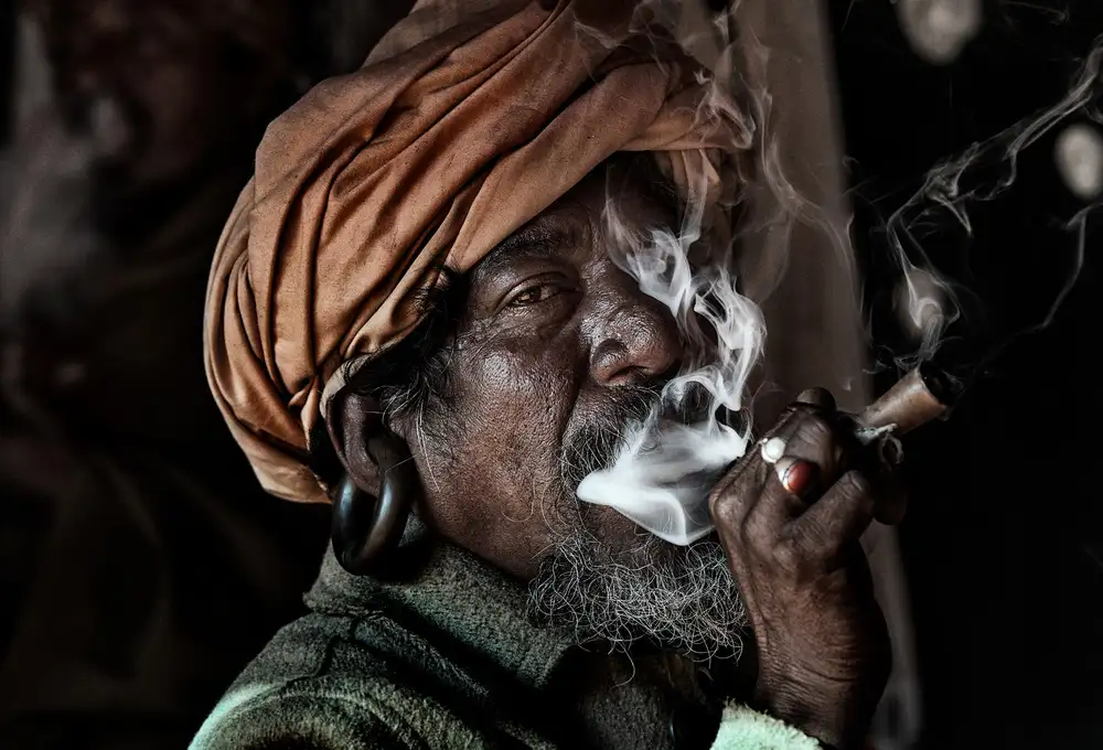 Garmendia, Inazio Joxe: En el Festival Maha Shivaratri en el Templo Pashupatinath - Katmandú-Nepal