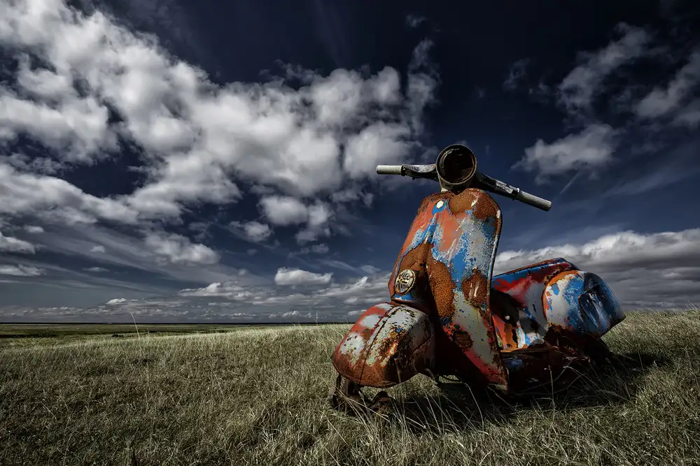 Þorsteinn,,, H. Ingibergsson,,,: Alte Vespa