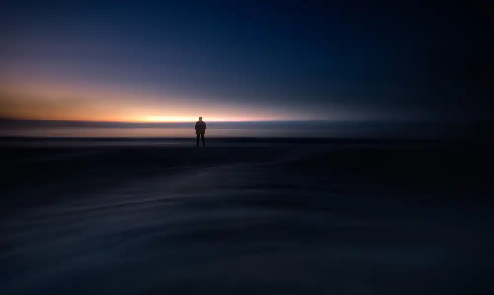 Buye, Pascual Santiago: Night in blue