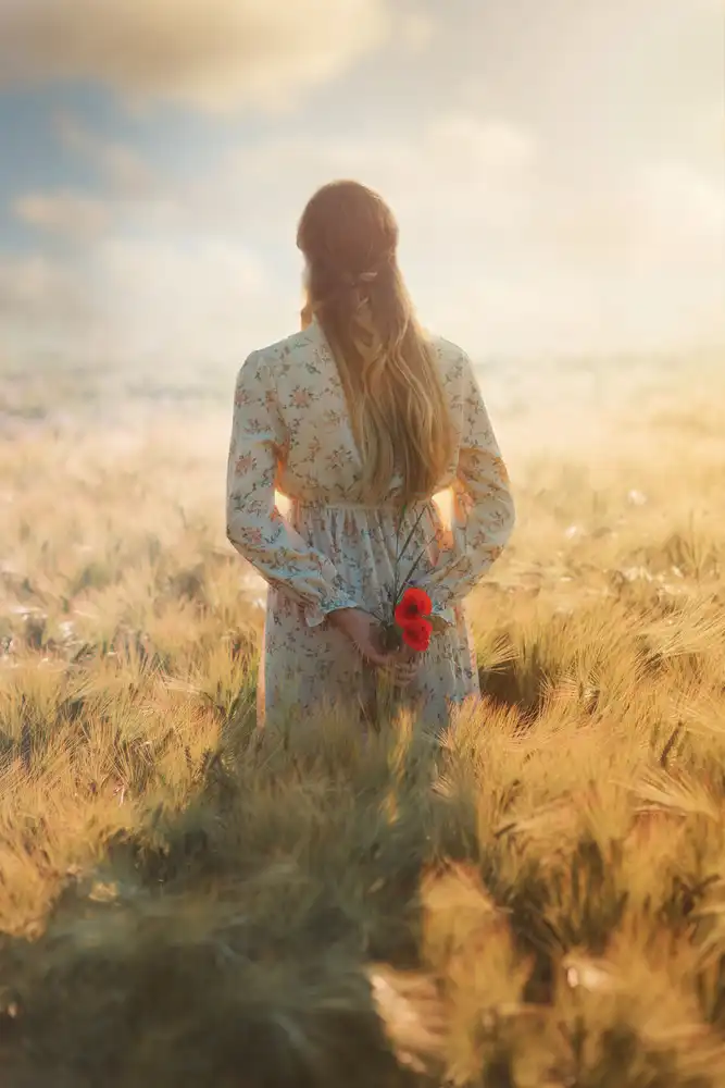 Neer, Ildiko: Les coquelicots et la fille