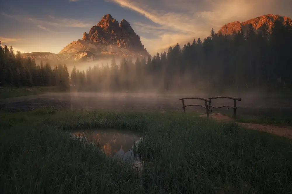 Castan, Martin David: Lac Antorno,Dolomites