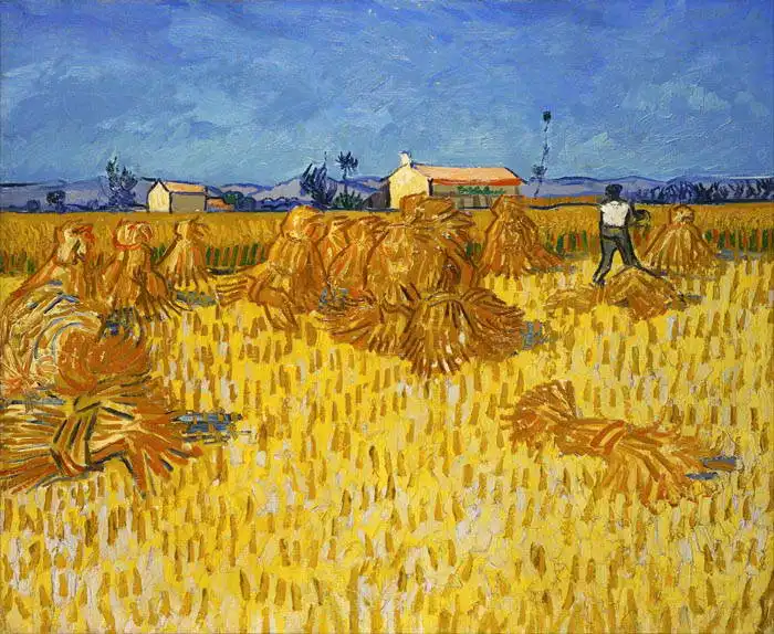 Gogh, Vincent van: Snopy na obilném poli