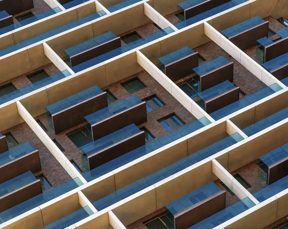 Houte, Van Jef: Le mur de grille