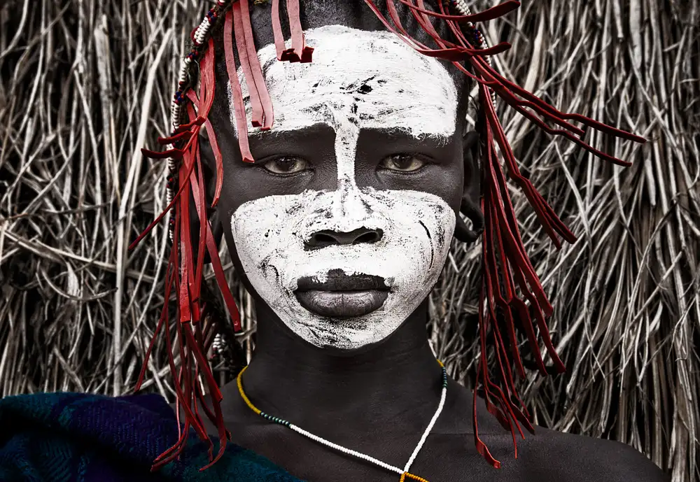 Garmendia, Inazio Joxe: Ragazza della tribù Surma-II-Etiopia