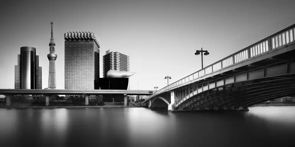 TAKAUE, Akira: Serie de perfiles de puente en el río Sumida | No.13 | Azuma-bashi hermano.