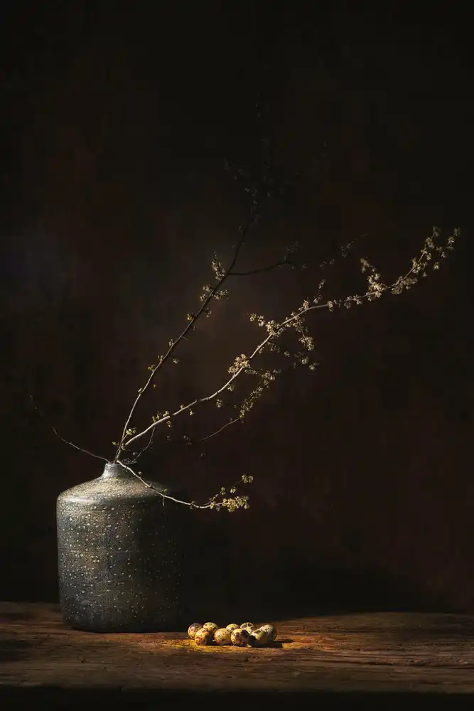 Dingemans, Saskia: Natura morta con fiori e uova