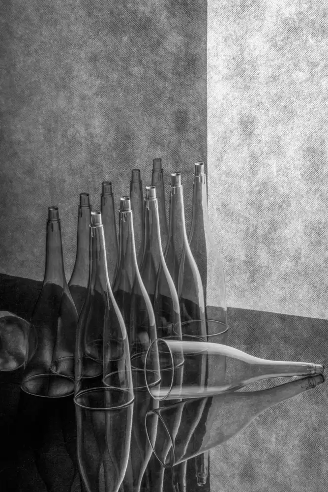 Barkow, Brig: Nature morte aux personnages transparents