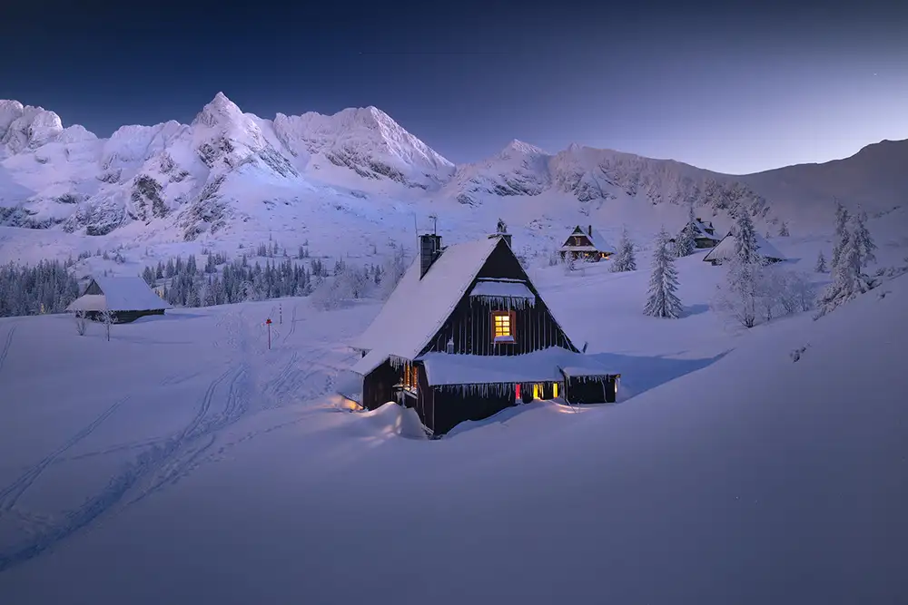 Nienartowicz, Karol: Cabaña de invierno