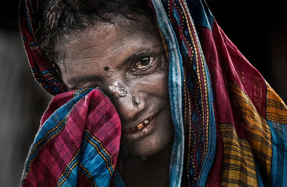 Garmendia, Inazio Joxe: Mujer en el Kumbh Mela - Prayagraj - India