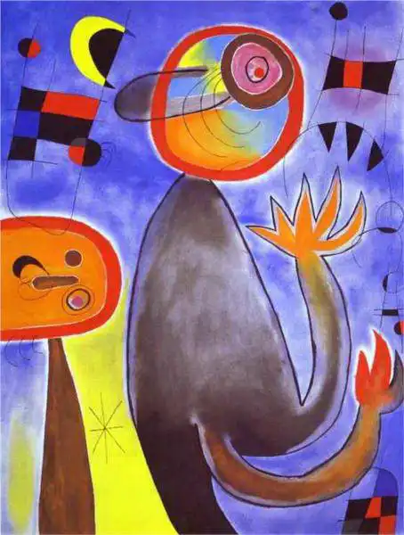 Miró, Joan: Žebřík skrz nebe