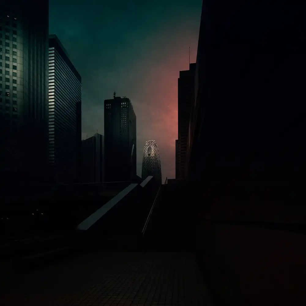 Takachi, Yasuhiro: Lever du soleil à Shinjuku