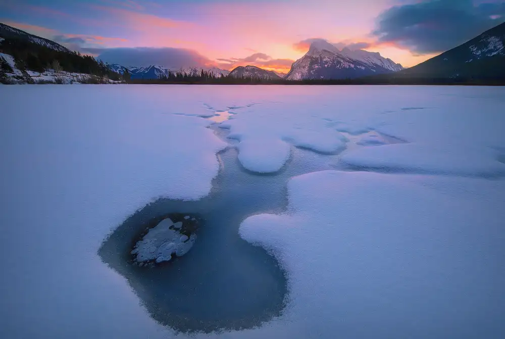 Lu, James: Sonnenaufgang am Vermillion Lake
