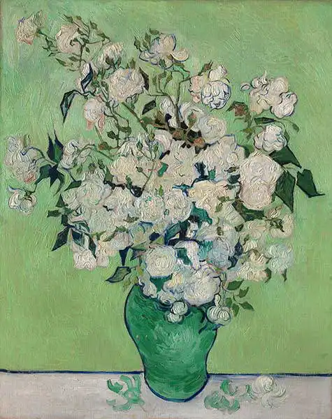 Gogh, Vincent van: Růže ve váze