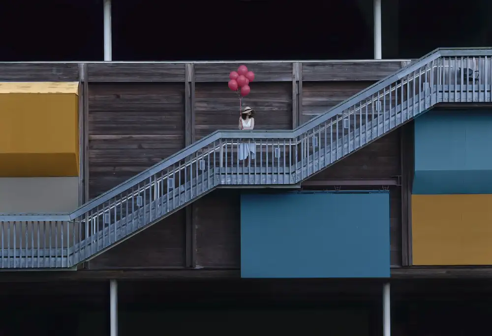 Catherine, W.: Escalier