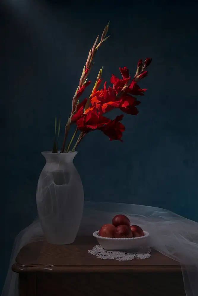 Jacobs, Lydia: Glaïeul & Nectarine