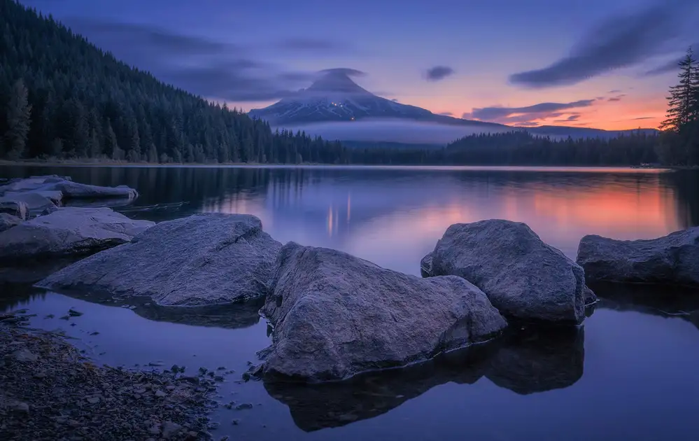 Jacobs, Lydia: Crépuscule au lac Trillium