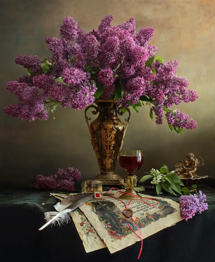 Morozov, Andrey: Still life with flowers