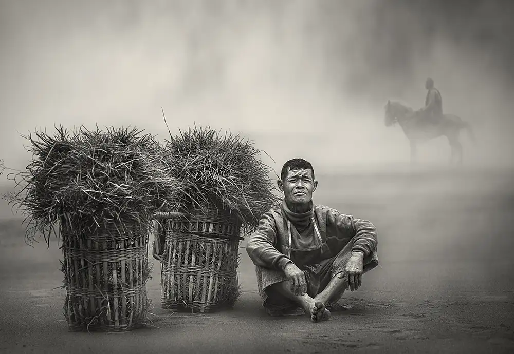 Kisworo, Sebastian: Grass-man & the horse-man II