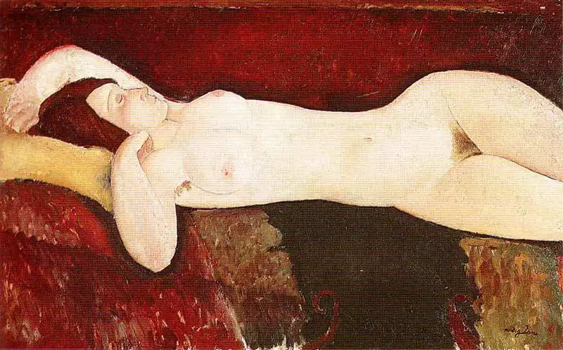 Modigliani, Amadeo: Reclining Nude (Grande nudo)