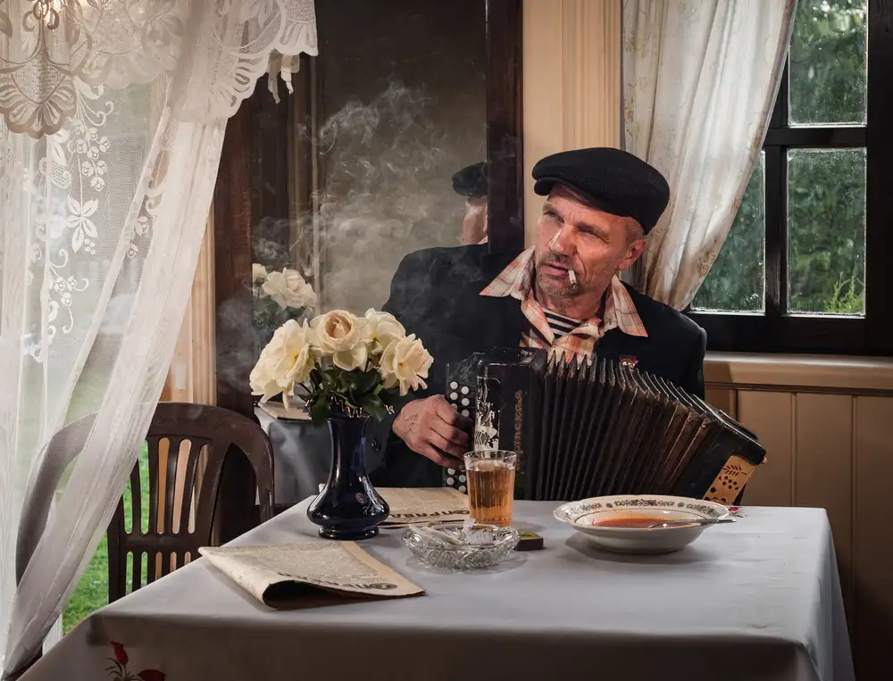 Cherkasov, Viktor: u stolu