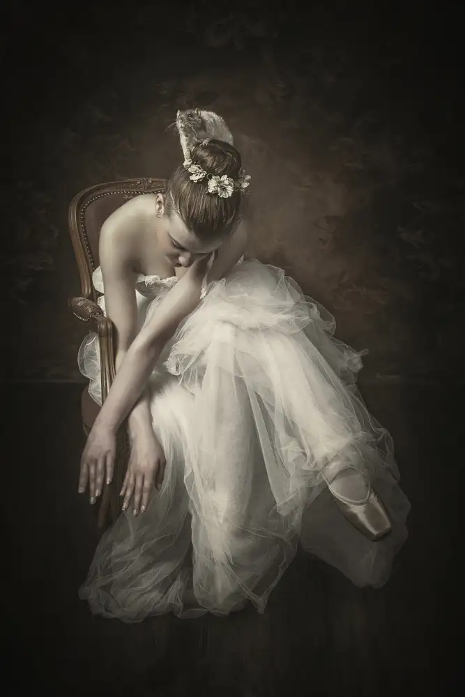 Kayen-Mouthaan, Carola: Altmodische Ballerina mit ihrer kleinen Freundin