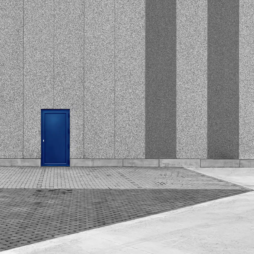(laGrange), Vangindertael Luc: Porte bleue