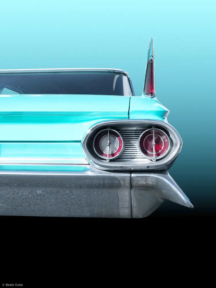 Gube, Beate: US classic car 1961 Sedan Deville
