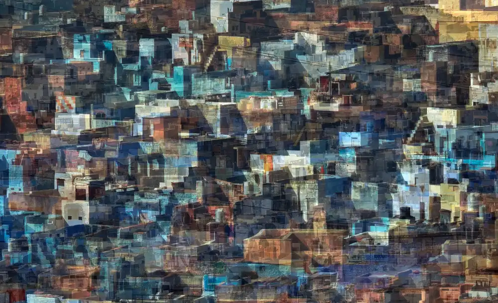 Labagnara, Roxana: Modré město (Jodhpur – Rádžasthán)