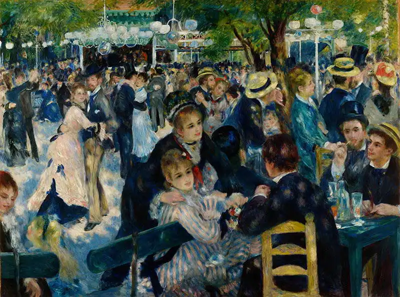 Renoir, Auguste: Zábava v Moulin de la Galette
