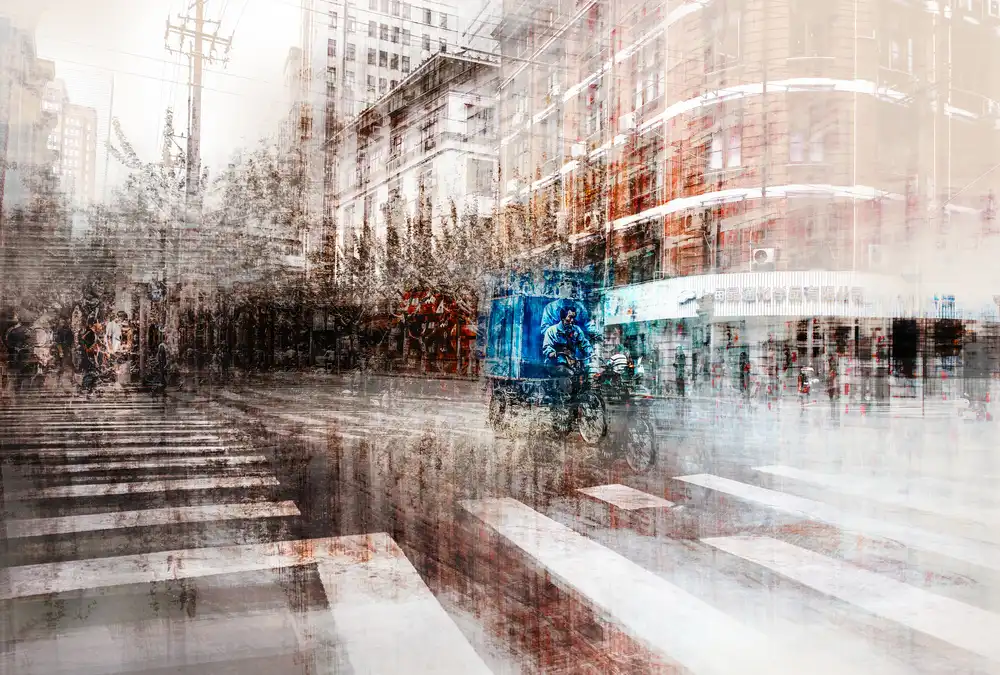 Chiriacò, Carmine: the streets of Shanghai