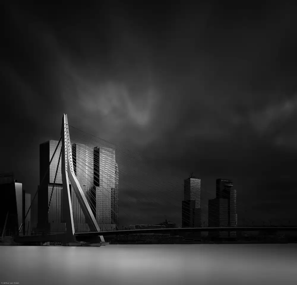 Orden, van Arthur: Erasmův most Rotterdam Nizozemsko