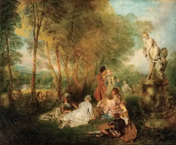 Watteau, Antoine: Oslava lásky