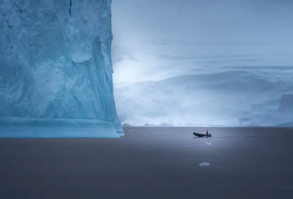 Zhong, John-Mei: Face à un iceberg