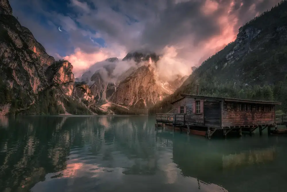 Castan, Martin David: Lago di Braies,Dolomity