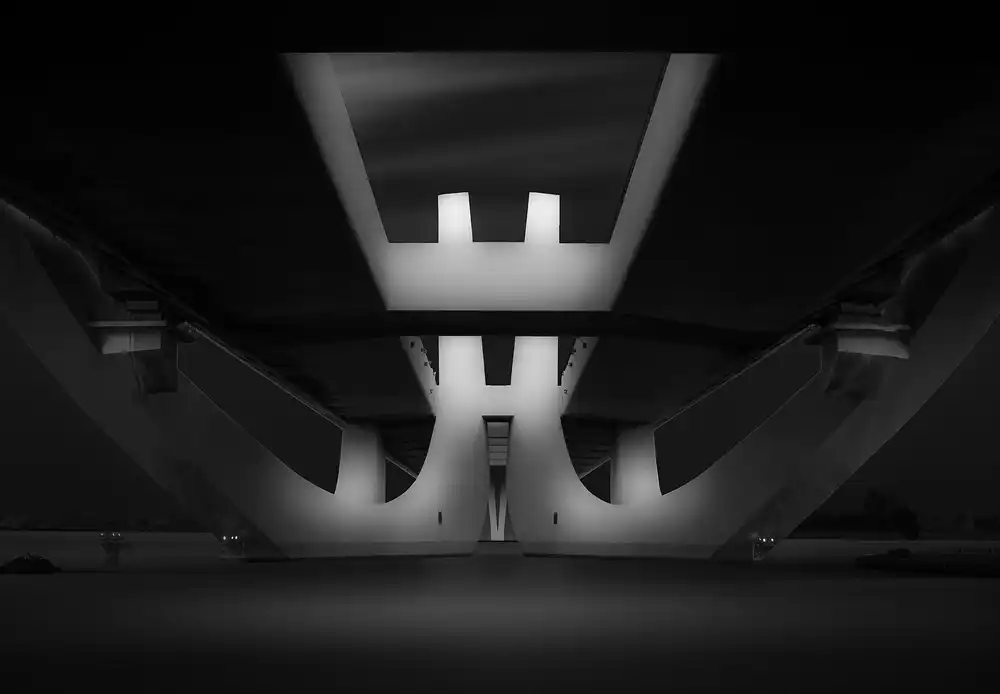 kaddourah, ahmad: Wavy Bridge 02