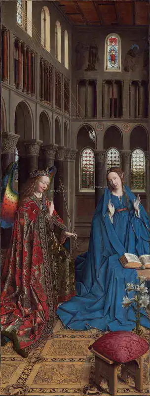 Eyck, van Jan: Zvěstování