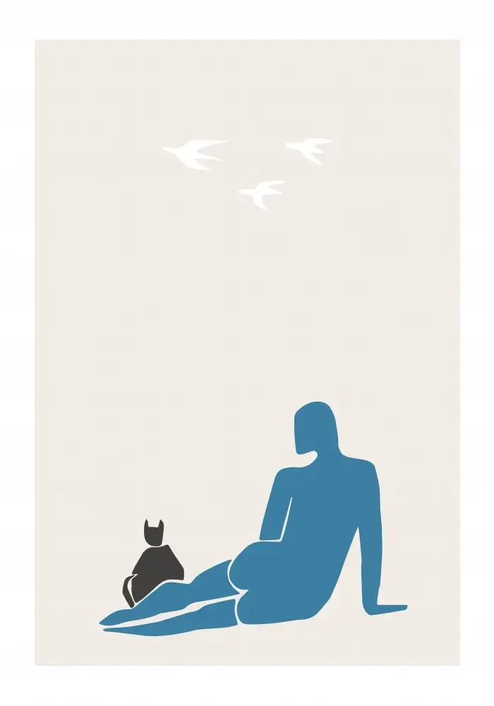 Studio, Pictufy: Donna e gatto