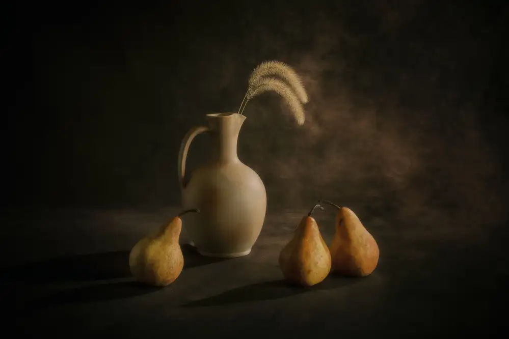 Wei, and Siyu: Des poires