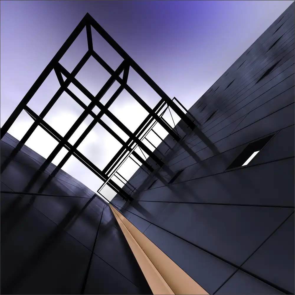 Claes, Gilbert: trapeze wall