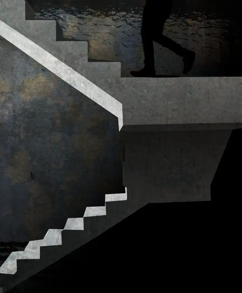 Ras, Abu Ali: Go up stairs