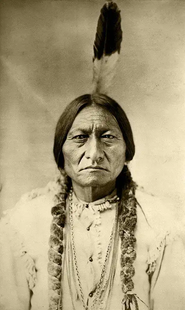 Barry D. F.: Sedící Býk - Sitting Bull - Tĥatĥánka Íyotake (1885)