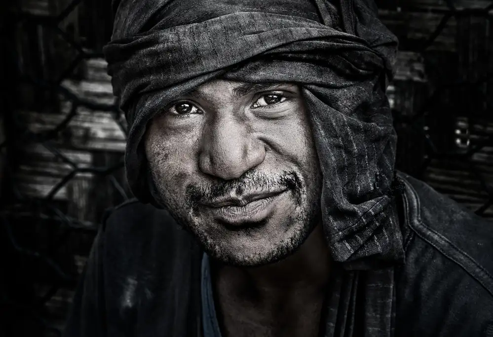 Garmendia, Inazio Joxe: Hombre de Mt. Hagen - Papua Nueva Guinea