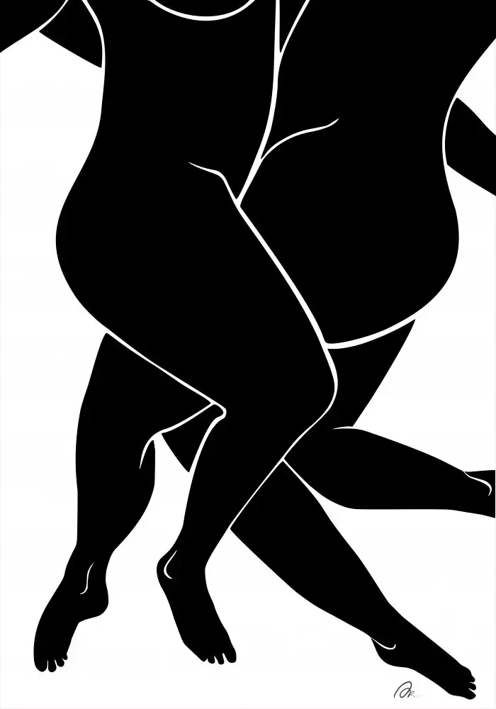 Studio, Pictufy: Liebhaber Schwarz