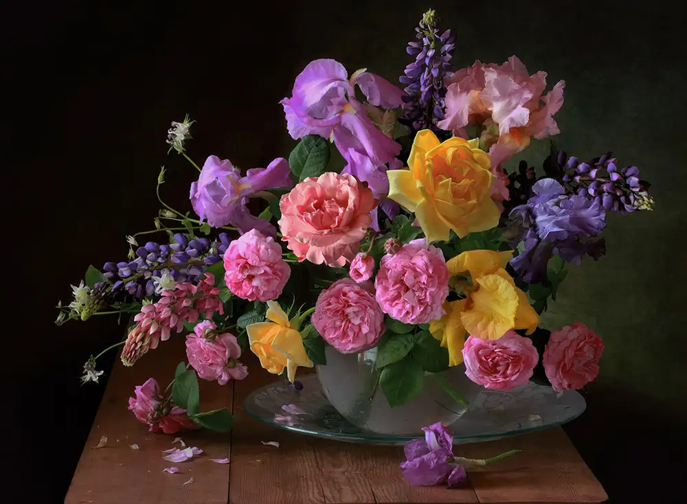 Skorokhod, Tatyana: Still life with June flowers