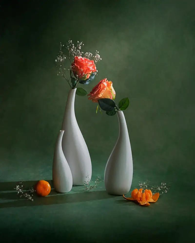 Wei, and Siyu: Roses et Oranges