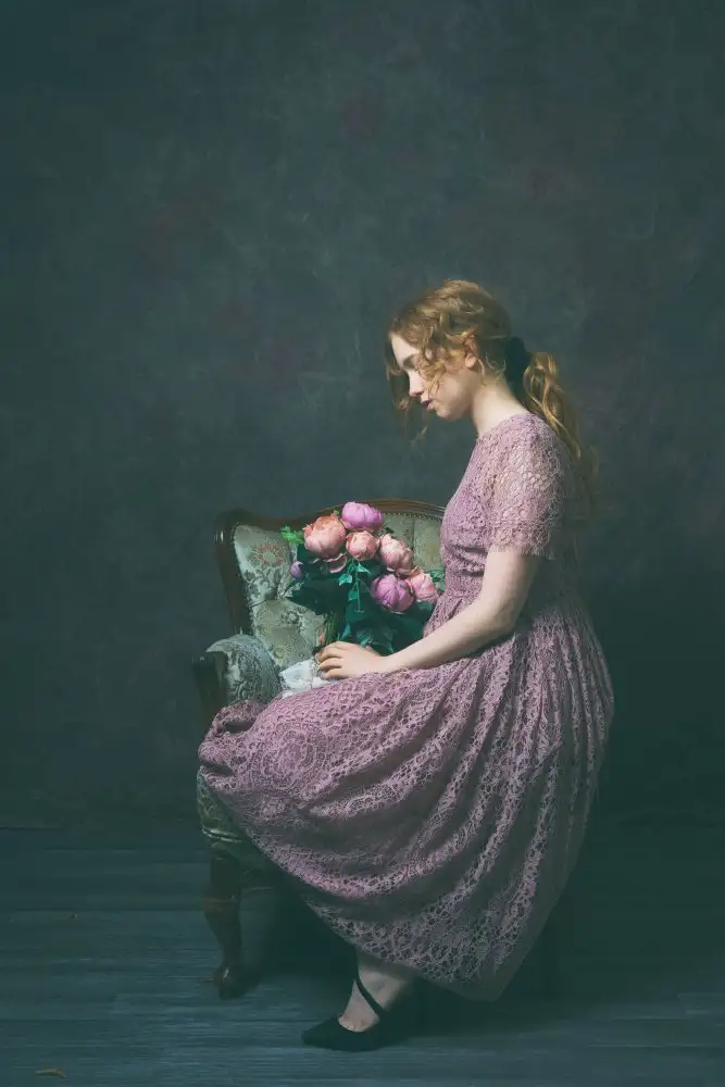 Franke, Ruth: la fille aux fleurs